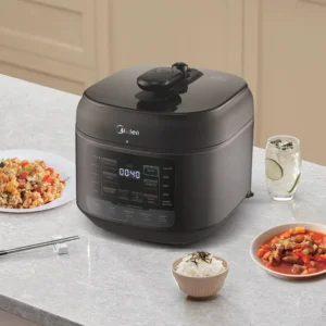 Panela De Pressão Elétrica 5l Nutripro Preta Midea Cor Preto - Imagem 5