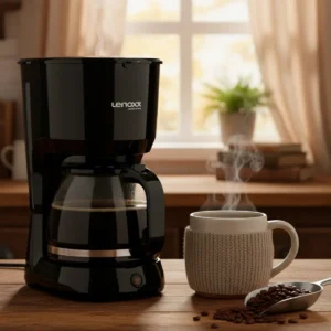 Cafeteira Grand Coffee 30 Xícaras Pca037 750w Preta Lenoxx Cor Preto - Imagem 4