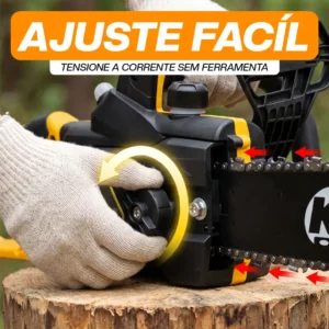 Motosserra Elétrica 2300w Sabre 48cm 16'' 6000rpm Potente - Imagem 7