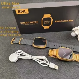 Relógio Smartwatch Edition Gold Bw15 Ultra Max 2 Pulseira - Imagem 3