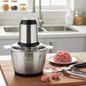 Multiprocessador E Triturador De Alimentos Elétrico Picador - Imagem 3