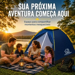 Barraca Para Até 4 Pessoas Camping Iglu Home Utilidades - Imagem 7