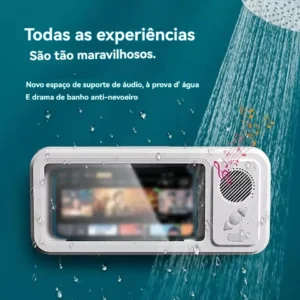 Alto-falante Banheiro Bluetooth Resistente À Água E Suporte - Imagem 4