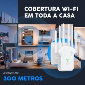 Repetidor WiFi Titanis 2.4GHz 6 Antenas Alta Estabilidade e Alcance - Imagem 4