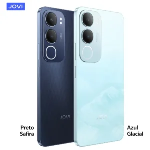 Smartphone Jovi Y19s 256gb, 4+4gb Ram Turbo, Câmera 50mp, Bateria 5500mah, Carregamento 15w, Tela 90hz - Preto Safira - Imagem 3