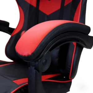 Cadeira Gamer Ergonômica Profissional Reclinável X-ray Cor Vermelho Material Do Estofamento Couro Sintético - Imagem 5