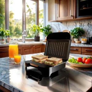 Sanduicheira E Grill Philco 2 Em 1 Inox 800w Pgr26a Preto - Imagem 2
