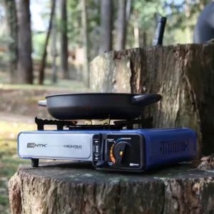 Kit Fogareiro Fogão Portátil Camping Pesca + Acessórios - Imagem 4