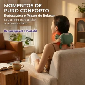 Massageador Pescoço Ombro Recarregável Maozinha Deep Jojosee - Imagem 3