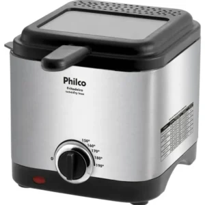 Fritadeira Elétrica Deep Fry 900W Inox 1,8l Philco - Imagem 1