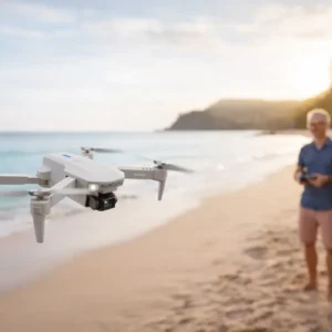 Drone Pro Full Hd Dobrável Wi-fi Câmera Completo 2 Baterias - Imagem 8