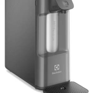 Purificador de Água Gelada Fria e Natural Eletrônico Placa Compacto Electrolux PE12G com Filtro Carvão 6 meses ou 3000L Painel Touch Cinza - Imagem 1
