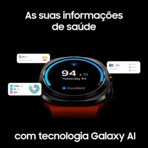 Samsung Galaxy Watch Ultra 2025 Smartwatch 47mm Lte, Galaxy Ai, Titânio Aeroespacial Titânio Azul - Imagem 4