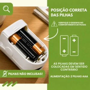 Kit Monitor de Pressão Digital e Oxímetro com Termômetro Infravermelho para Testas - Imagem 6