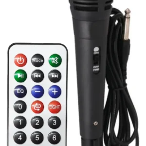 Caixa De Som 1000w Pmpo Mega Potente Microfone Cor Preto Heruz - Imagem 3