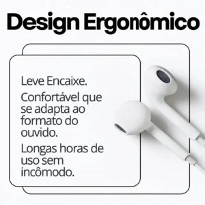 Fones De Ouvido Usb-c Tipo C Com Microfone Integrado Som Estéreo Alta Qualidade Controle De Chamadas Compatível Com iPhone 15 16 17 Android Samsung Xiaomi Motorola Conexão Direta Premium Eletric Teck - Imagem 8