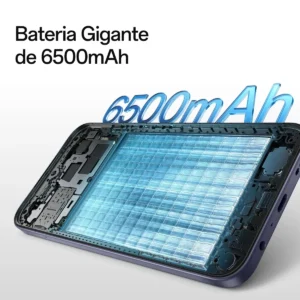 Smartphone OPPO A6t 128gb, 12gb Ram (4gb + 8gb Virtual Ram), Bateria Gigante de 6500mAh, Processador Snapdragon, Tela 120Hz, AI Câmera, IP64 - Azul Cristal - Imagem 4
