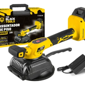 Maquina Assentar Pisos Porcelanatos Elétrica Com Ventosa Até 50kg A Bateria 21v Ttm21b The Black Tools - Imagem 1