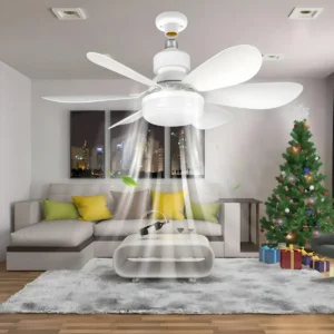 Ventilador de Teto Flower 6 Pás com Luz LED Integrada e Controle Remoto - Imagem 3