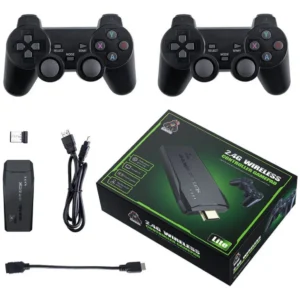 Video Game Adaptador 20mil Jogos 2 Controles 4k Hdmi Retro - Imagem 7