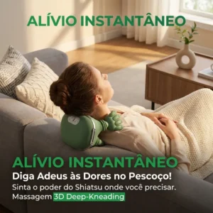 Massageador Pescoço Ombro Recarregável Maozinha Deep Jojosee - Imagem 4