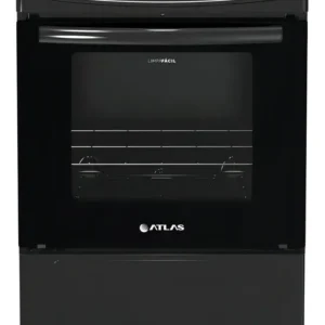 Fogão 4 Bocas Atlas Mônaco Top Glass com Mesa de Vidro e Acendimento Automático Preto Bivolt - Imagem 3