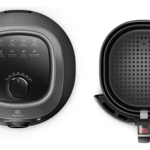 Air Fryer Fritadeira Sem Óleo Elétrica Electrolux 6,5l Family Cesto Removível Com Timer 1700w De Potência Eaf50 Grafite Efficient Por Rita Lobo - Imagem 4