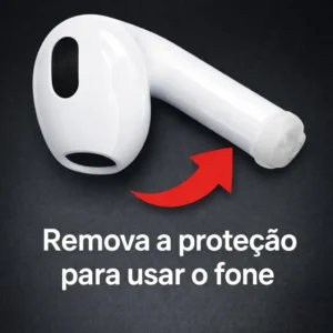 Fone Ouvido Bluetooth 5.4 Sem Fio Estojo De Carregamento Anti Ruido A Prova Dagua Compatível Com Ios Samsung Galaxy Android Tws Wireless Air Premium Microfone Touch Marca Pro Phone See - Imagem 3