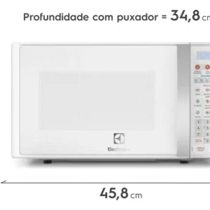 Micro-ondas Electrolux 20L Branco com Função Tira Odor e Descongelar MTO30 - Imagem 3