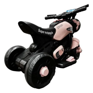 Moto Elétrica Infantil Mini First Custom 6V Zippy Toys Rosa - Imagem 8