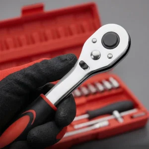 Kit 46 Ferramenta Jogo Chave Catraca Repara Moto Carros - Imagem 4