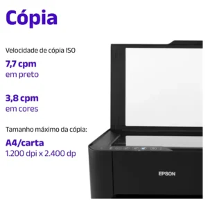 Impressora multifuncional cor Epson EcoTank L3250 - Imagem 6