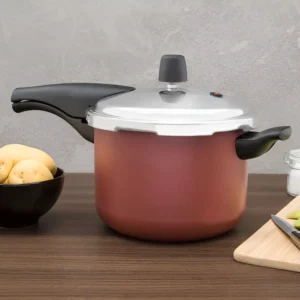 Panela De Pressão Tramontina Vancouver 4,5 Lts Antiaderente Cor Vermelho - Imagem 8