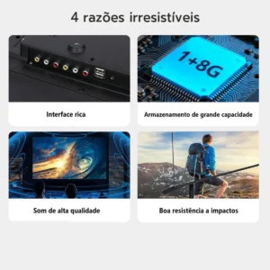 Smart TV 40 Polegadas Full HD Wi-Fi Android TV - Com Controle Remoto Padrão - Imagem 7