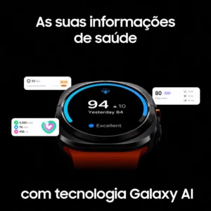 Samsung Galaxy Watch Ultra 2025 Smartwatch 47mm Lte, Galaxy Ai, Titânio Aeroespacial Titânio Prata - Imagem 5