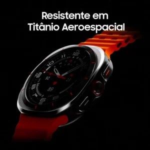 Samsung Galaxy Watch Ultra 2025 Smartwatch 47mm Lte, Galaxy Ai, Titânio Aeroespacial Titânio Azul - Imagem 3
