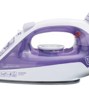 Ferro De Passar Roupa À Seco Ou Vapor Black Decker Fx1050 Lavanda - Imagem 3