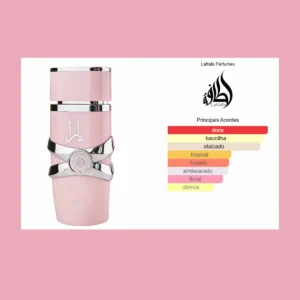 Perfume Árabe Feminino Yara Lattafa Eau De Parfum 100 Ml - Imagem 6