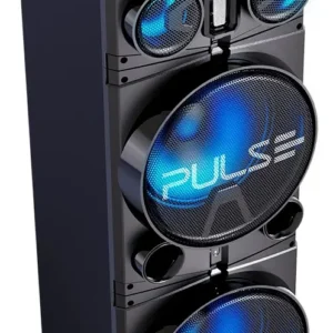 Caixa De Som Pulse Storm 2 10 Pol Bleutooth Led Rádio-1500w cor Preto - Imagem 5
