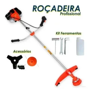 Roçadeira Profissional Gasolina Nakasaki Japan 65cc 3hp - Imagem 1