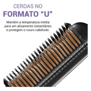 Escova Alisadora Pea01a Preto - Imagem 7