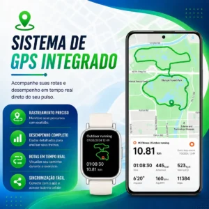 Relógio Smartwatch Redmi Watch 5 Active Lite Xiaomi Branco Gold Prateado - Imagem 4