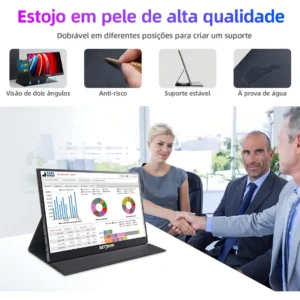 Monitor Portátil Gamer Bettdow de 15.6" Full HD IPS Antirreflexo com Capa - Imagem 5