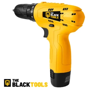 Parafusadeira Furadeira The Black Tools TB12A 3/8 a Bateria Cor Amarelo Frequência 60Hz - Imagem 5