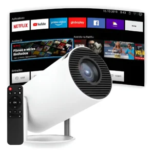 Projetor Smart Portátil Full Hd 4k Bluetooth Android Wifi - Imagem 1