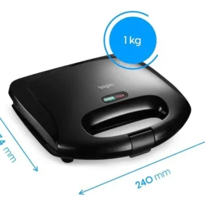 Sanduicheira Fast Time Elgin 800w Placas Duplas Preto - Imagem 5