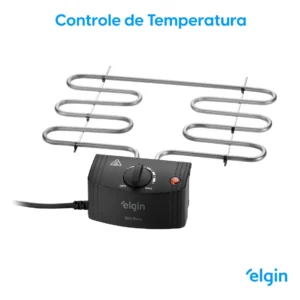 Churrasqueira Elétrica De Mesa Elgin 42CHU2001000 Cor Preta - Imagem 5