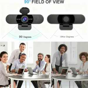 EMEET C960 Webcam 1080P Camera Para Pc Streaming Microfone Full HD Video Conferencia - Imagem 8