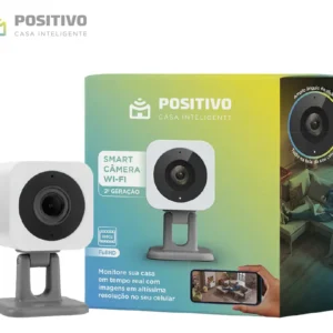 Câmera de Segurança Wi-Fi Positivo Smart Full HD Visão Noturna e Áudio Bidirecional - Imagem 2