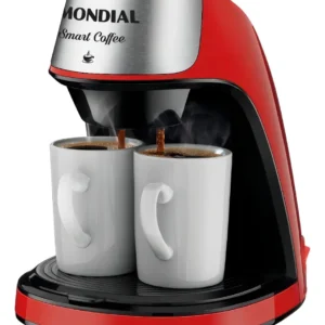 Cafeteira Elétrica C-42 com 2 Xícaras Mondial Cor Vermelho - Imagem 1